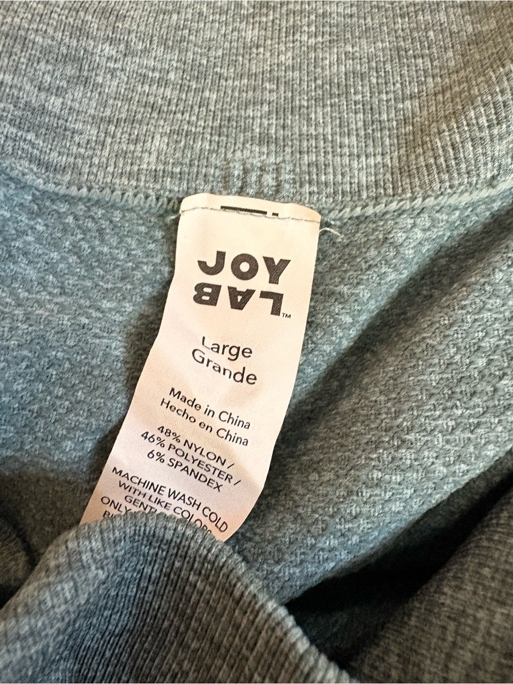 Zenana Outfitters Leggings l/xl -navy, Pink, Teal, teal, Blue & Gray (joylab lg) - Picture 8 of 9